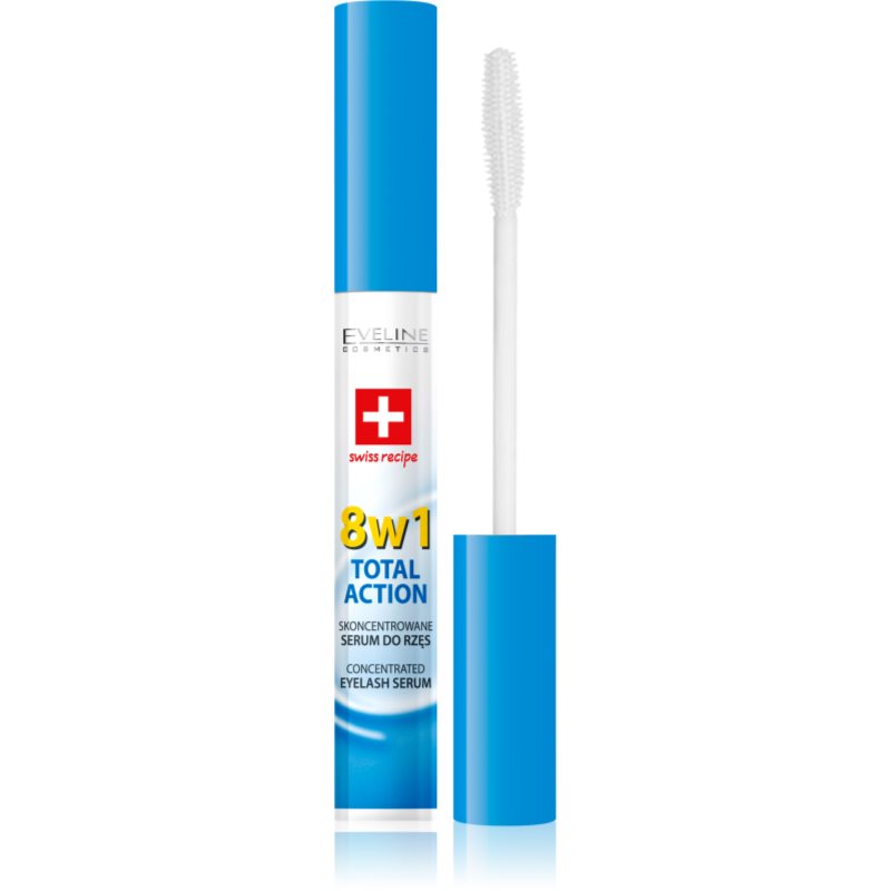 Eveline Cosmetics Total Action szempilla szérum 8 in 1 10 ml-Eredeti
