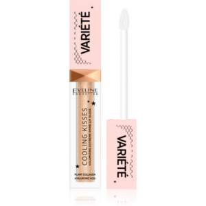 Eveline Cosmetics Variété Cooling Kisses hidratáló ajakfény hűsítő hatással árnyalat 01 Ice Mint 6