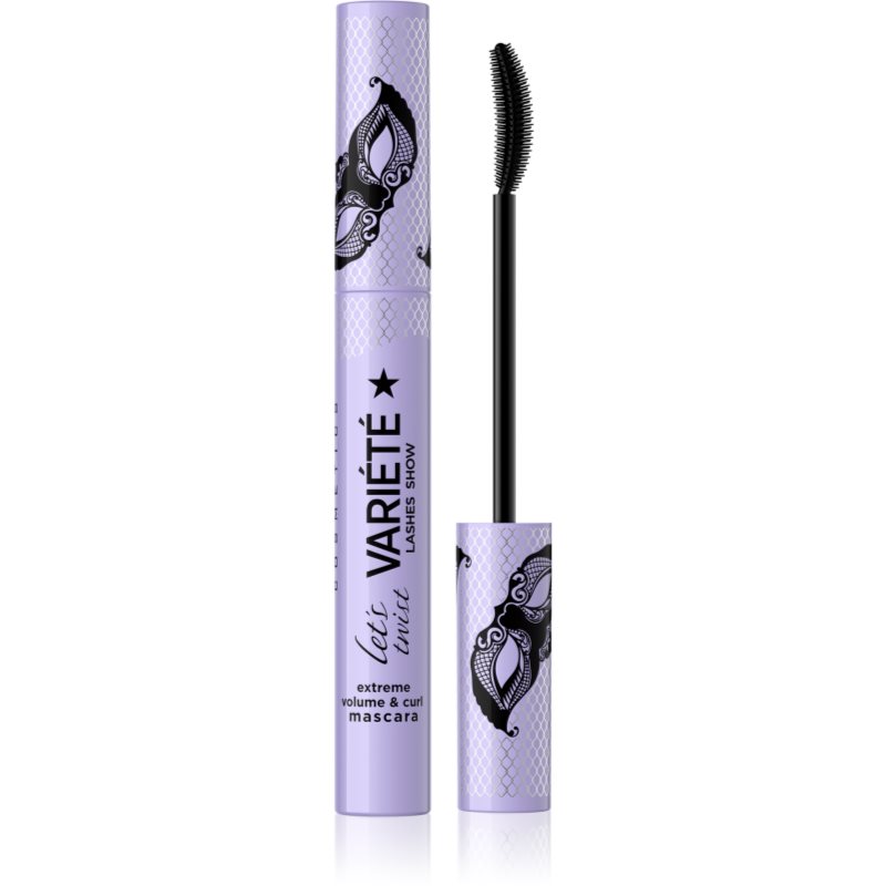 Eveline Cosmetics Variété Let's Twist dúsító és göndörítő szempillaspirál 10 ml-Ár