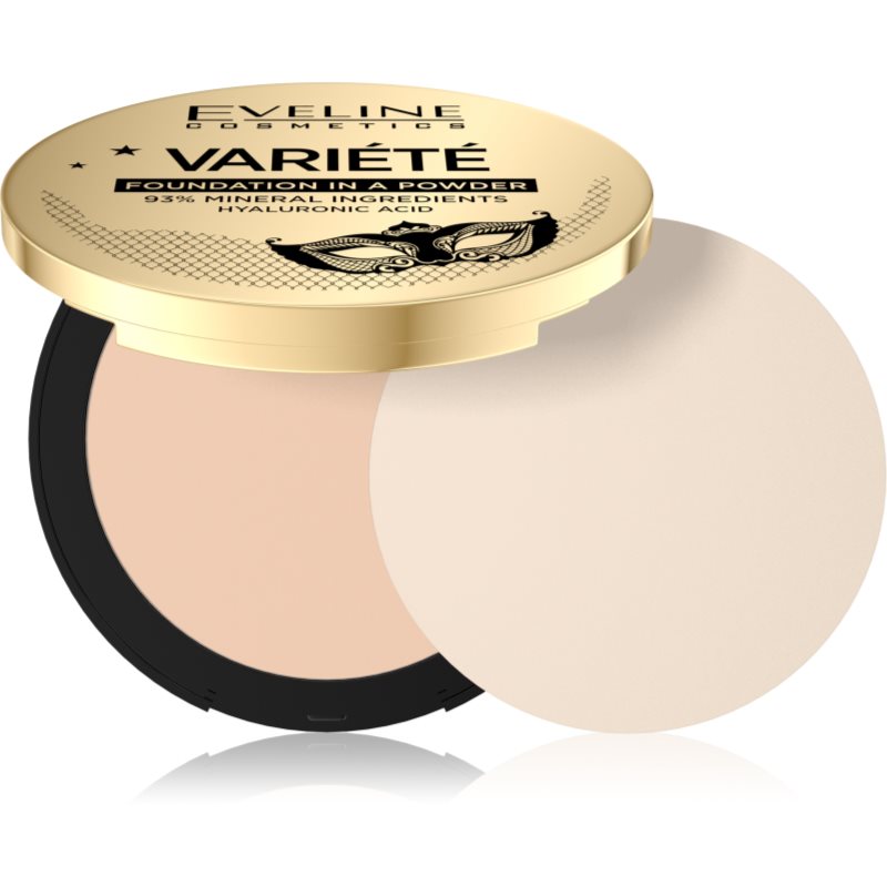 Eveline Cosmetics Variété ásványi kompakt púder applikátorral árnyalat 01 Light 8 g-Ár