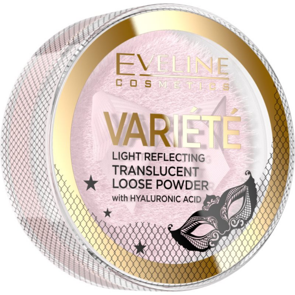 Eveline Cosmetics Variété átlátszó könnyed púder applikátorral 6 g-Ár