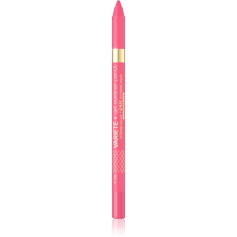 Eveline Cosmetics Variété vízálló zselés szemceruza árnyalat 09 Pink 1 db-Ár