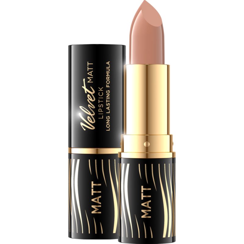 Eveline Cosmetics Velvet Matt krémes rúzs matt hatással árnyalat 500 4