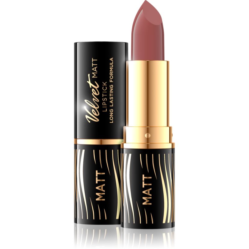 Eveline Cosmetics Velvet Matt krémes rúzs matt hatással árnyalat 516 4