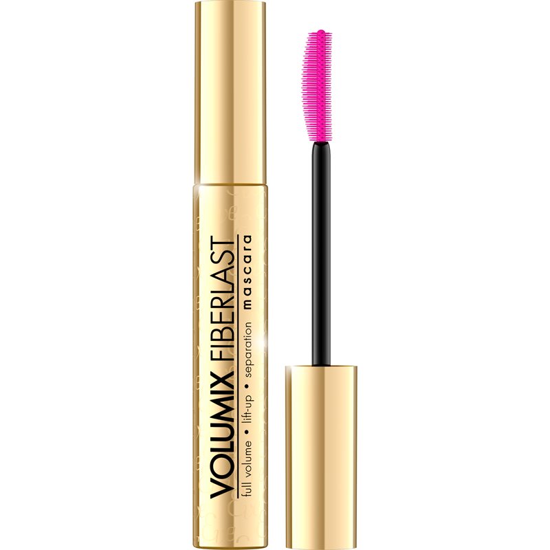 Eveline Cosmetics Volumix Fiberlast Gold tömegnövelő és szempilla-elválasztó szempillaspirál 10 ml-Ár