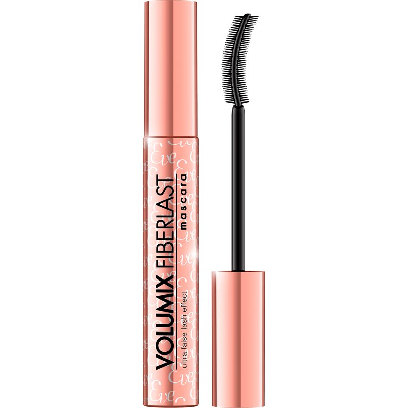 Eveline Cosmetics Volumix Fiberlast Rose Műszempilla hatású szempillaspirál 9 ml-Ár