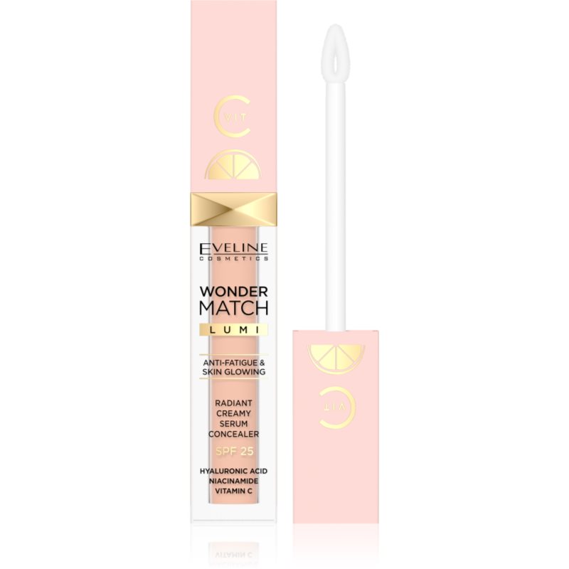 Eveline Cosmetics Wonder Match Lumi élénkítő korrektor SPF 25 árnyalat 10 Vanilla 6