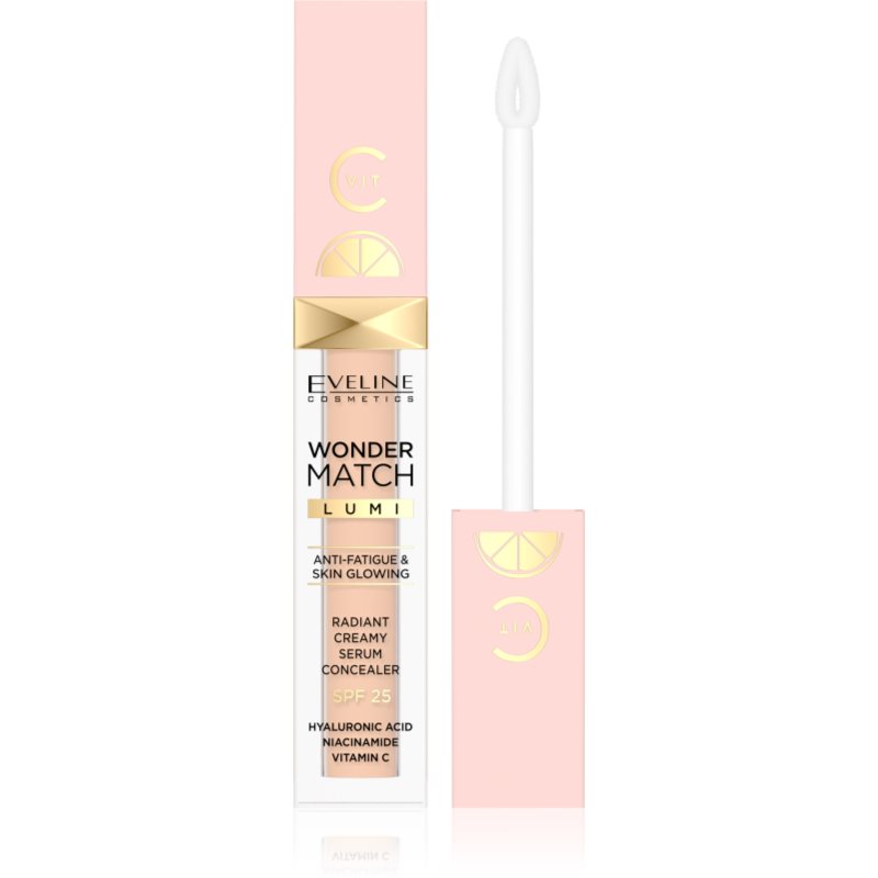Eveline Cosmetics Wonder Match Lumi élénkítő korrektor SPF 25 árnyalat 15 Natural 6