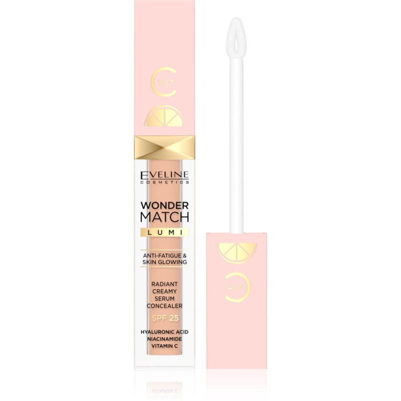 Eveline Cosmetics Wonder Match Lumi élénkítő korrektor SPF 25 árnyalat 20 Nude 6