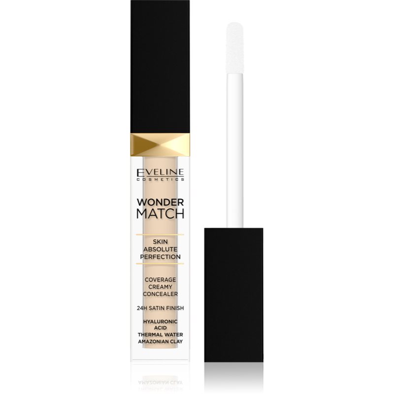 Eveline Cosmetics Wonder Match krémes fedő korrektor 24h árnyalat 01 Light Neutral 7 ml-Ár