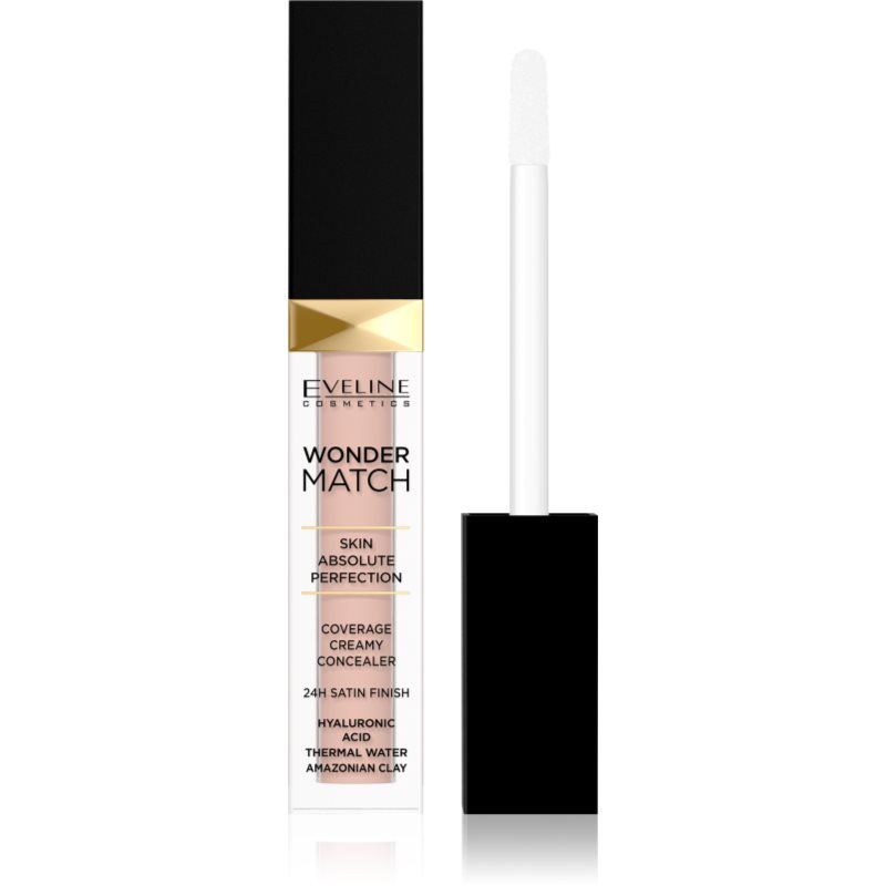 Eveline Cosmetics Wonder Match krémes fedő korrektor 24h árnyalat 20 Peach 7 ml-Ár