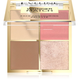 Eveline Cosmetics Wonder Match multifunkciós arc paletta 4 in 1 árnyalat 02 10