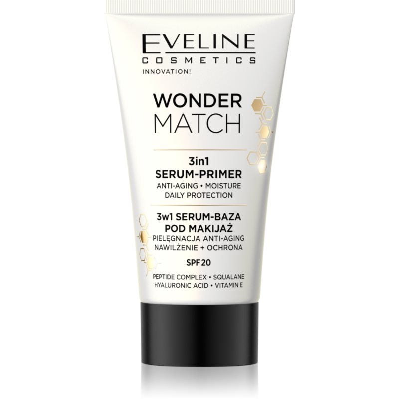 Eveline Cosmetics Wonder Match sminkalap a make-up alá 3 az 1-ben SPF 20 30 ml-Ár