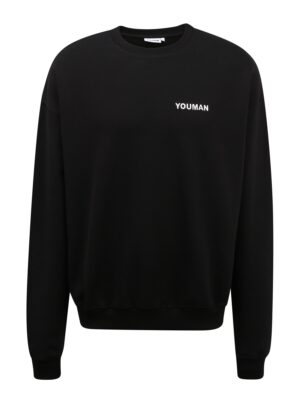 Everly Tréning póló 'YOUMAN'  fekete / fehér-hu