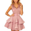 Exclusive dress with lace neckline Numoco