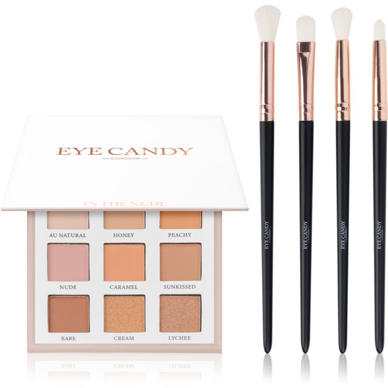 Eye Candy Enhancing Brush & Palette Set szemhéjfesték paletta ecsettel-Ár