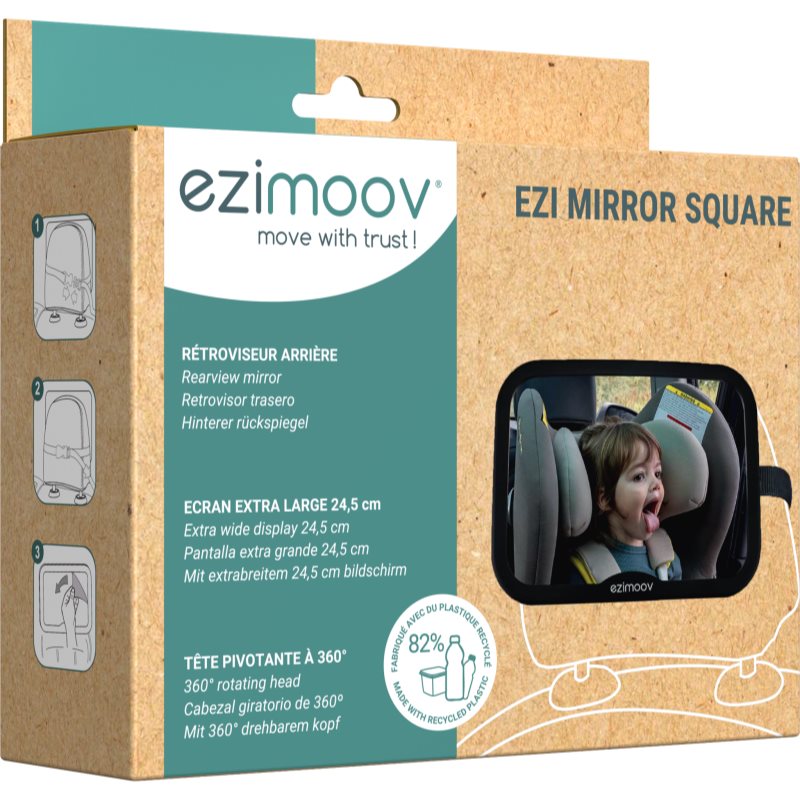 Ezimoov EZI Mirror Square tükör autóba 24