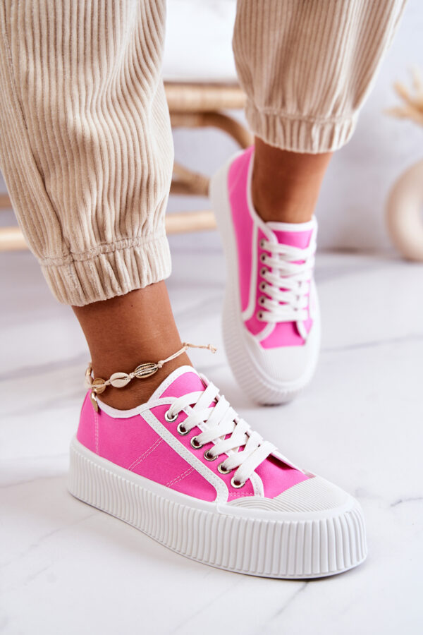 FB2 Alacsony cipők Platform Pink Mischa