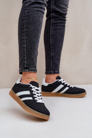 FB3 Női Alacsony Sneakers Fekete Ennorwen