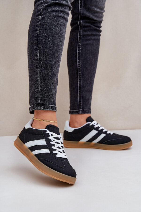 FB3 Női Alacsony Sneakers Fekete Ennorwen