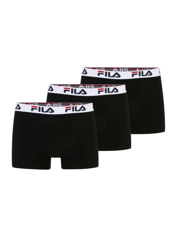 FILA Boxeralsók  piros / fekete / fehér-hu