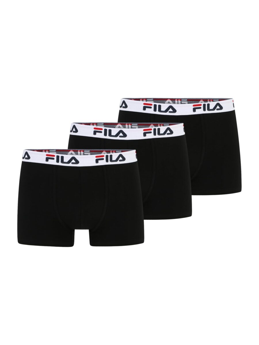 FILA Boxeralsók  piros / fekete / fehér-hu