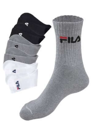 FILA Zokni  szürke melír / fekete / fehér