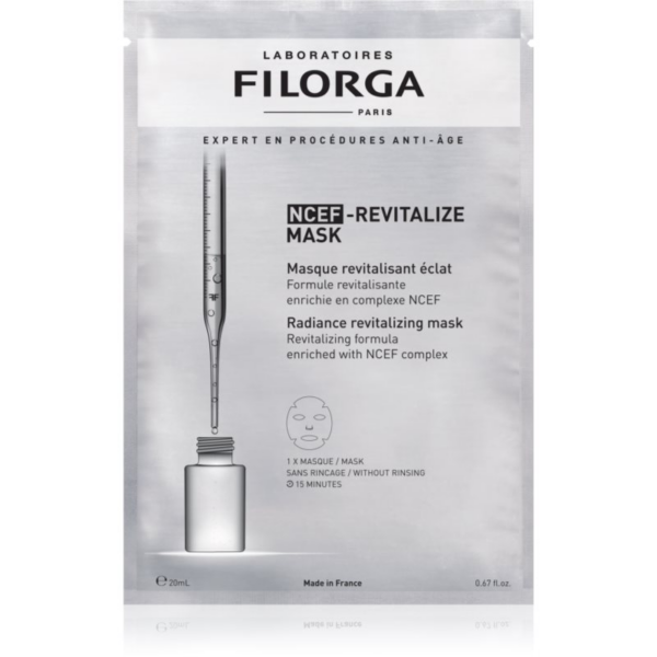 FILORGA NCEF -REVITALIZE SHEET MASK revitalizáló maszk az élénk bőrért 20 ml