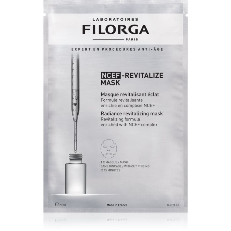 FILORGA NCEF -REVITALIZE SHEET MASK revitalizáló maszk az élénk bőrért 20 ml