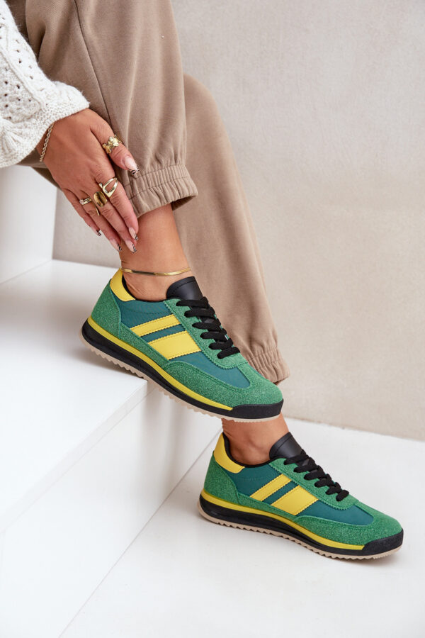 FL1 Alacsony Sneakers Női Zöld Sellira