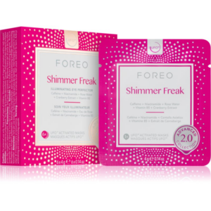 FOREO UFO™ Shimmer Freak élénkítő maszk a szem alatti sötét karikákra 6 db-Ár