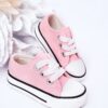 FR1 Gyerek csillámos tornacipő Pink Bling-Bling