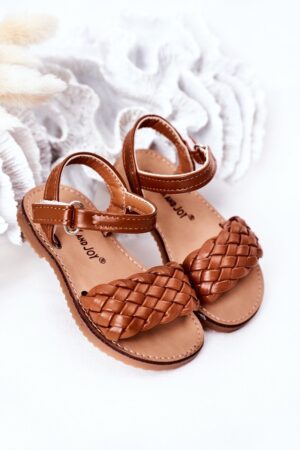 FR1 Gyermek fonott szandál Camel Bailly