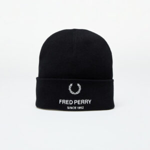 FRED PERRY Flp Poly Beanie Black Universal-alacsony-ár