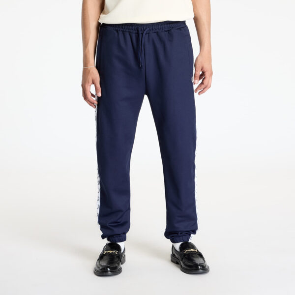 FRED PERRY Taped Track Pant Carbon Blue M-alacsony-ár