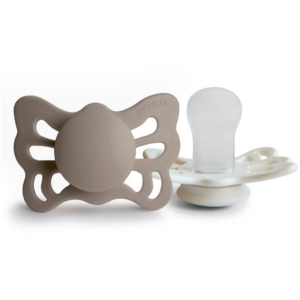 FRIGG Butterfly Size 1:0-6 months cumi Portobello/Cream 2 db-ár