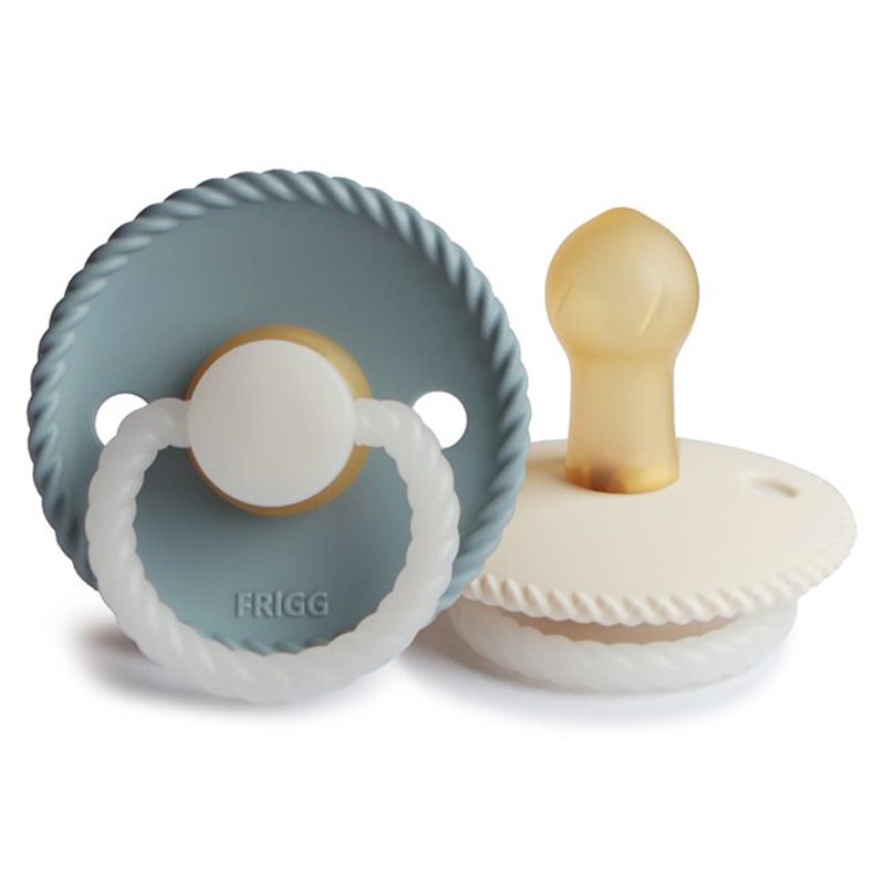 FRIGG Rope Night Size 1:0-6 months cumi Stone Blue Night/Cream Night 2 db-Ár