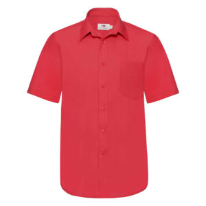 FRUIT OF THE LOOM F13•LONG SLEEVE POPLIN SHIRT