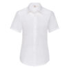 FRUIT OF THE LOOM F16•LADIES SHORT SLEEVE OXFORD SHIRT