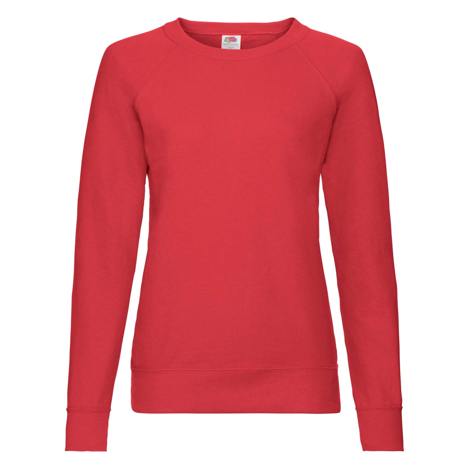 FRUIT OF THE LOOM FN25•Lady Fit Lightweight Raglan Sweat