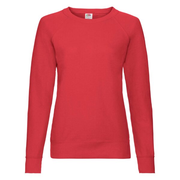 FRUIT OF THE LOOM FN25•Lady Fit Lightweight Raglan Sweat