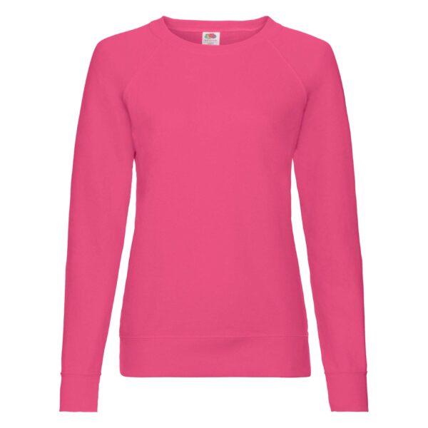 FRUIT OF THE LOOM FN25•Lady Fit Lightweight Raglan Sweat