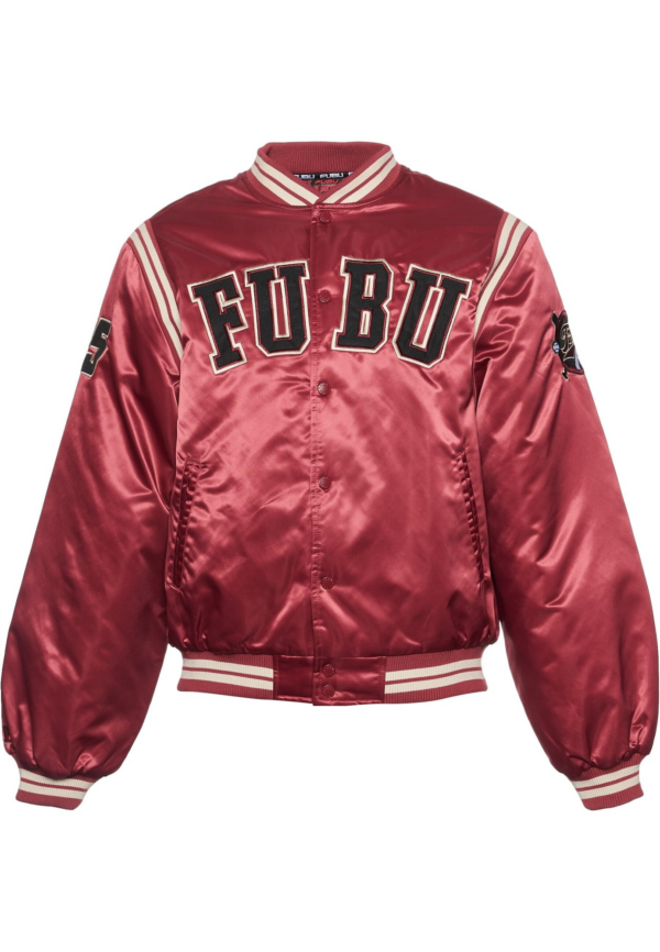 FUBU Átmeneti dzseki  cseresznyepiros / fekete / fehér-Ár
