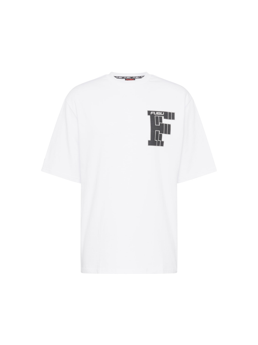 FUBU Póló  szürke / fekete / piszkosfehér-Hungary