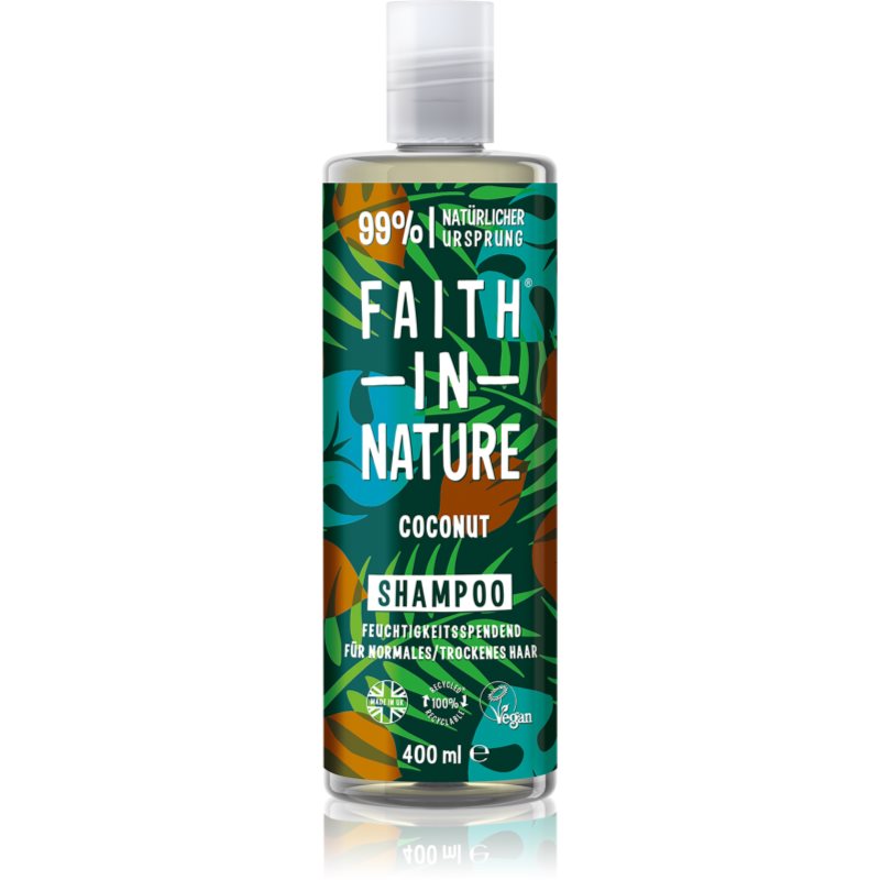 Faith In Nature Coconut hidratáló sampon normál és száraz hajra 400 ml-Ár