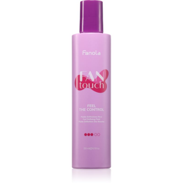 Fanola FAN touch Feel The Control fluid hullámok formázására 200 ml