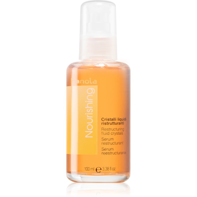 Fanola Nourishing Cristalli Liquidi olajos szérum száraz és sérült hajra 100 ml-Ár