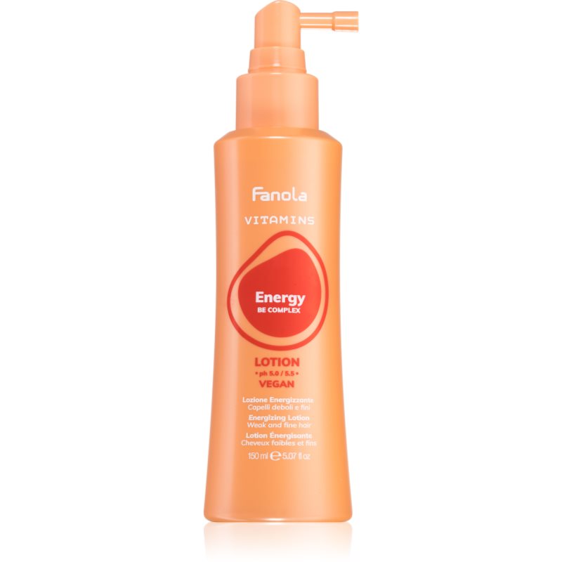 Fanola Vitamins Energizing Lotion energetizáló ellátás finom és lesimuló hajra 150 ml-Ár