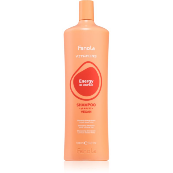 Fanola Vitamins Energizing Shampoo energizáló sampon kihullásra hajlamos