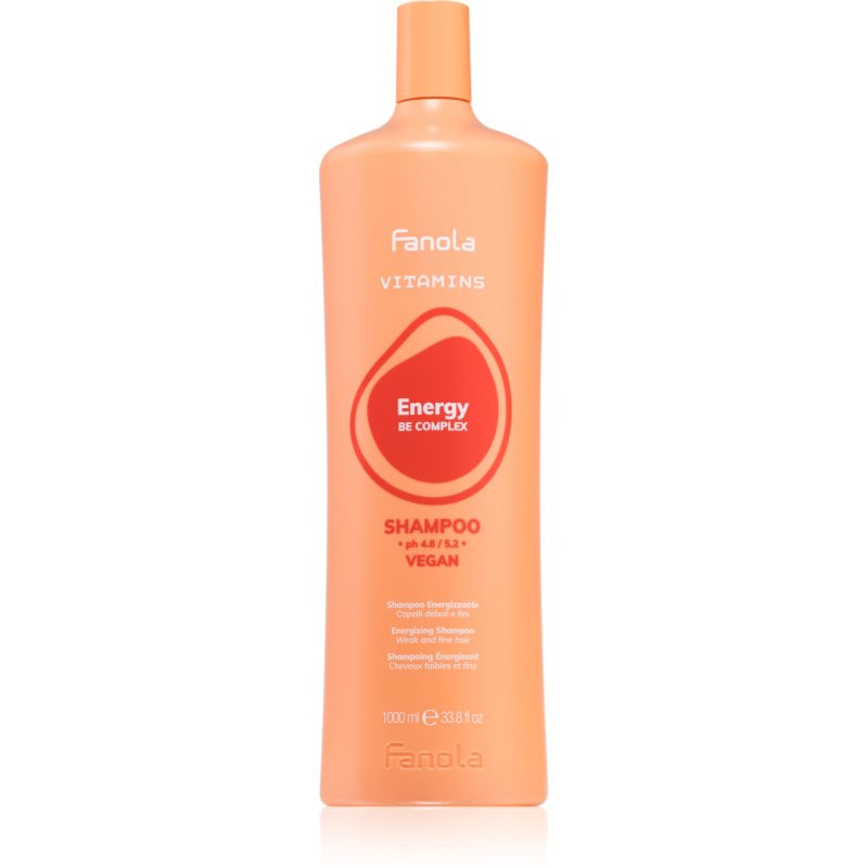 Fanola Vitamins Energizing Shampoo energizáló sampon kihullásra hajlamos